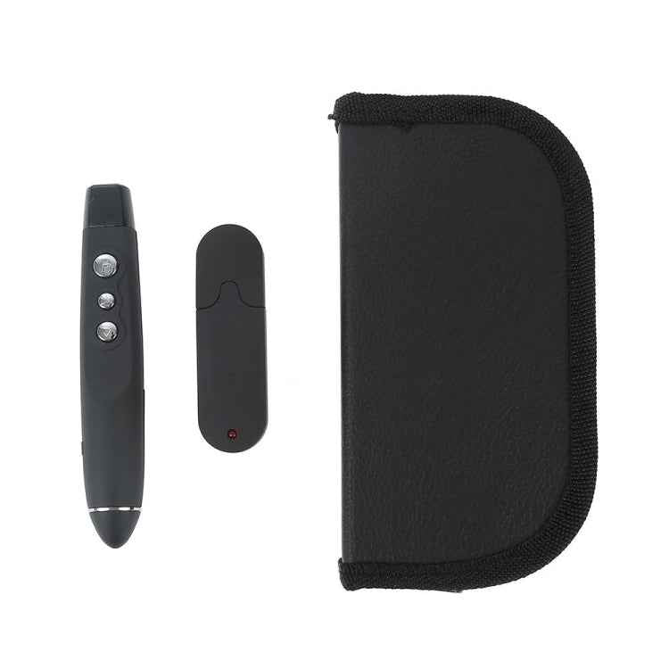 PP-1000 Multimedia Presentation Remote PowerPoint Clicker 2.4GHz RF Laser Pointer with USB Receiver