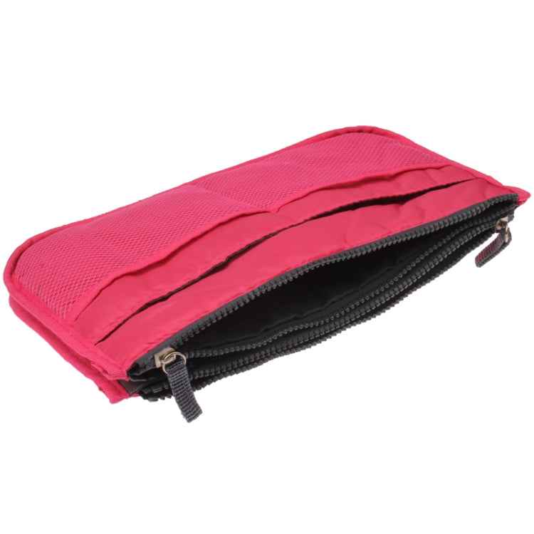 Thicken Portable Multi-function Double Zipper Cosmetic Bag, Storage Bag in Bag