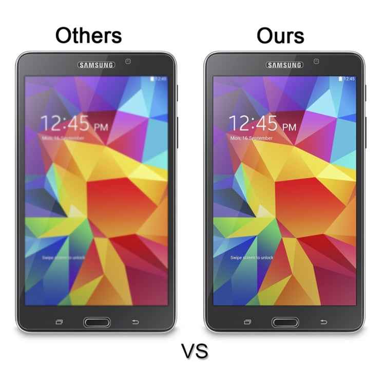 0.4mm 9H+ Surface Hardness 2.5D Explosion-proof Tempered Glass Film for Galaxy Tab 4 7.0 / T230 / T231 / T235