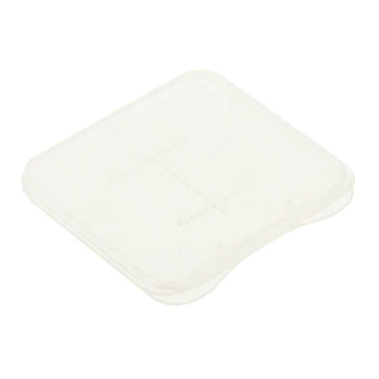 100 PCS Transparent Plastic Storage Card Box for Micro SD Card (TF Card)