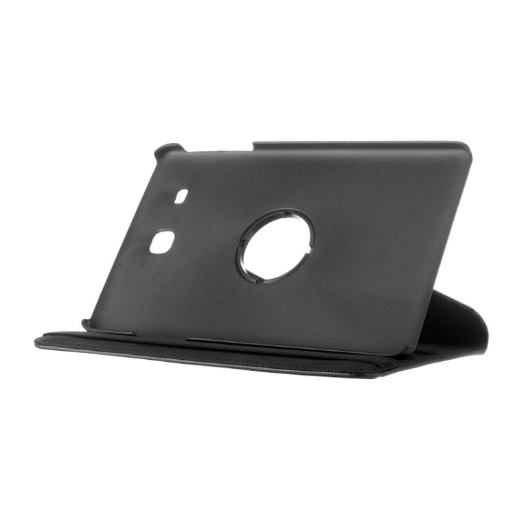 Litchi Texture 360 Degree Rotation Leather Case with Multi-functional Holder for Galaxy Tab E 9.6