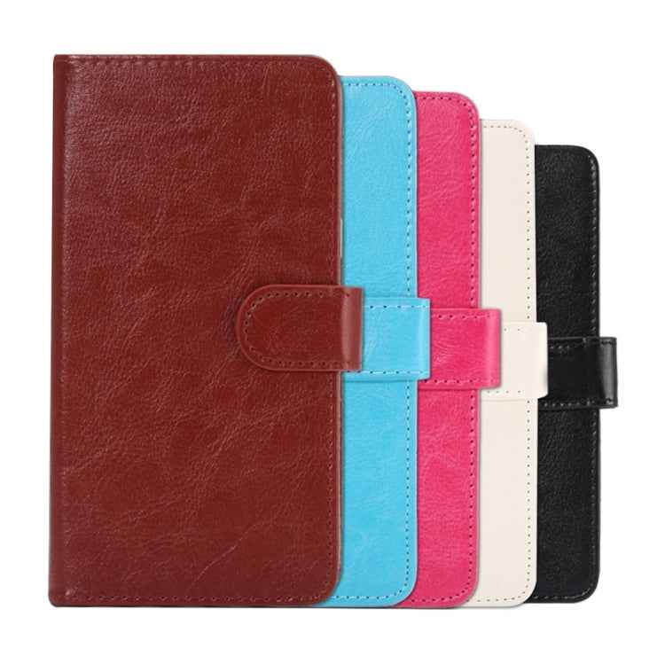 4.3-4.8 Inch Universal Crazy Horse Texture 360 Degree Rotating Carry Case with Holder & Card Slots for iPhone 6 / Galaxy S4 / S3 / i9500 / i9300