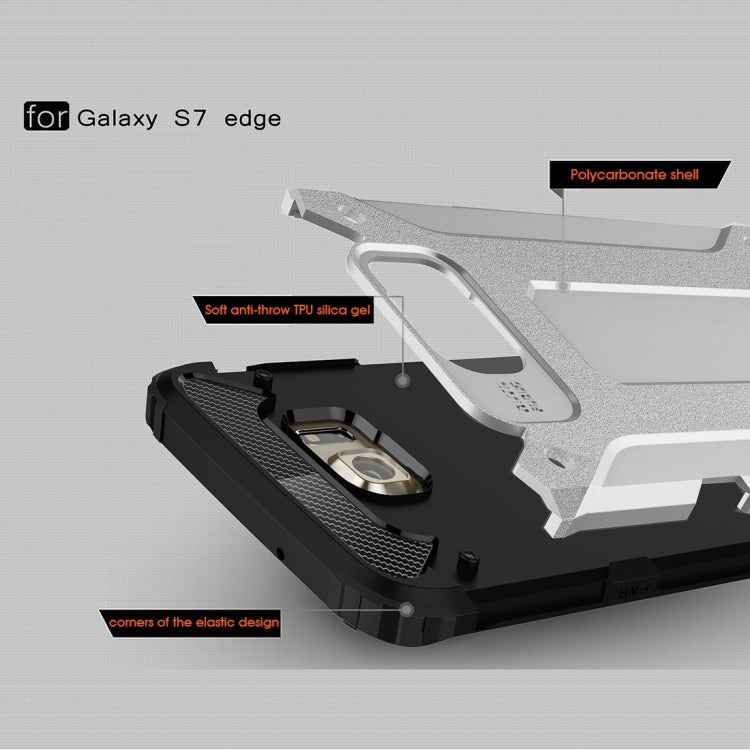 For Galaxy S7 Edge / G935 Tough Armor TPU + PC Combination Case