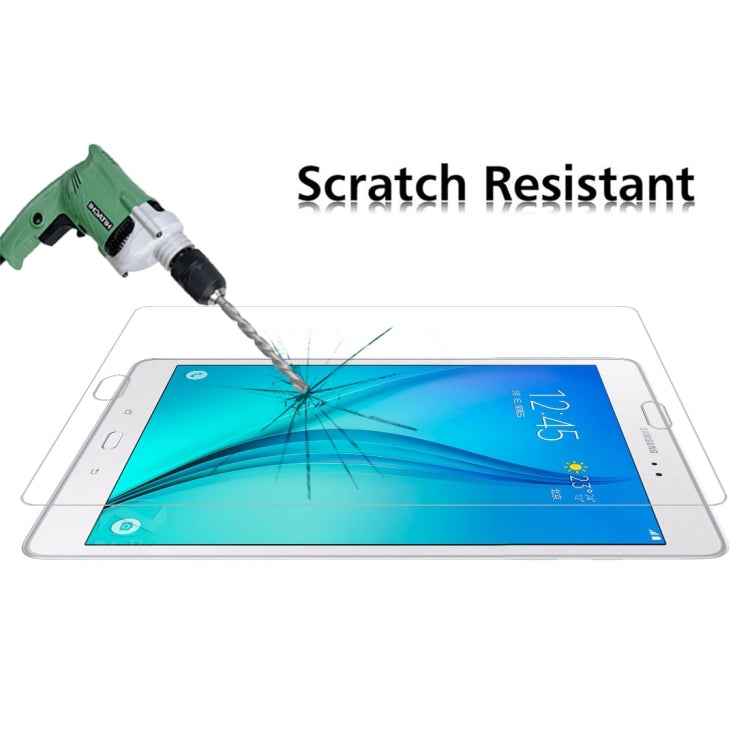 75 PCS For Galaxy Tab A 9.7 / T550 / T555 0.4mm 9H+ Surface Hardness 2.5D Explosion-proof Tempered Glass Film