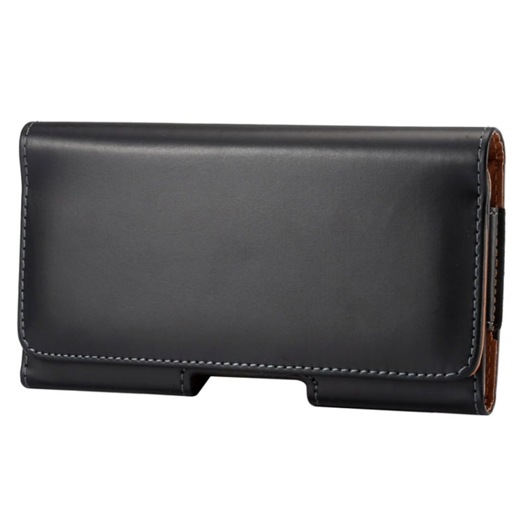 6.3 Inch Crazy Horse Texture Vertical Flip Leather Case / Waist Bag with Back Splint for Galaxy Mega 6.3 / Mega 2 / G750F