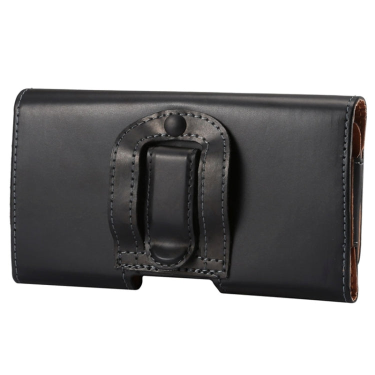 6.3 Inch Crazy Horse Texture Vertical Flip Leather Case / Waist Bag with Back Splint for Galaxy Mega 6.3 / Mega 2 / G750F