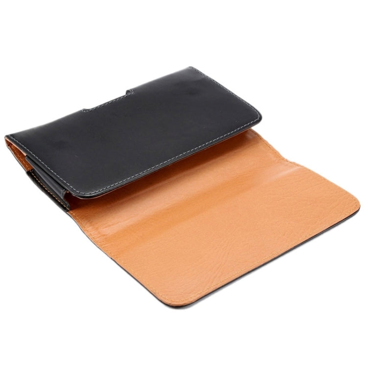 6.3 Inch Crazy Horse Texture Vertical Flip Leather Case / Waist Bag with Back Splint for Galaxy Mega 6.3 / Mega 2 / G750F