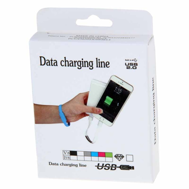 Cable de carga y sincronización de datos para pulsera portátil, longitud: 24 cm