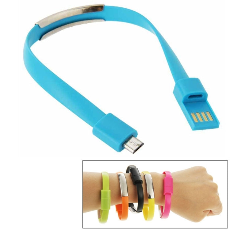 Cable de carga y sincronización de datos para pulsera portátil, longitud: 24 cm