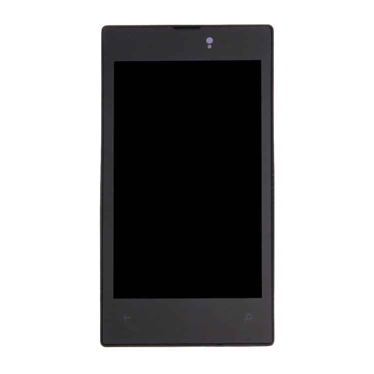 LCD Display + Touch Panel with Frame  for Nokia Lumia 520