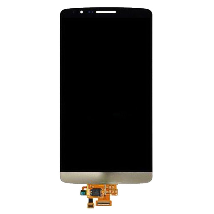 Pantalla LCD y digitalizador originales completos para LG G3/D850/D851/D855, dorado, negro y blanco.