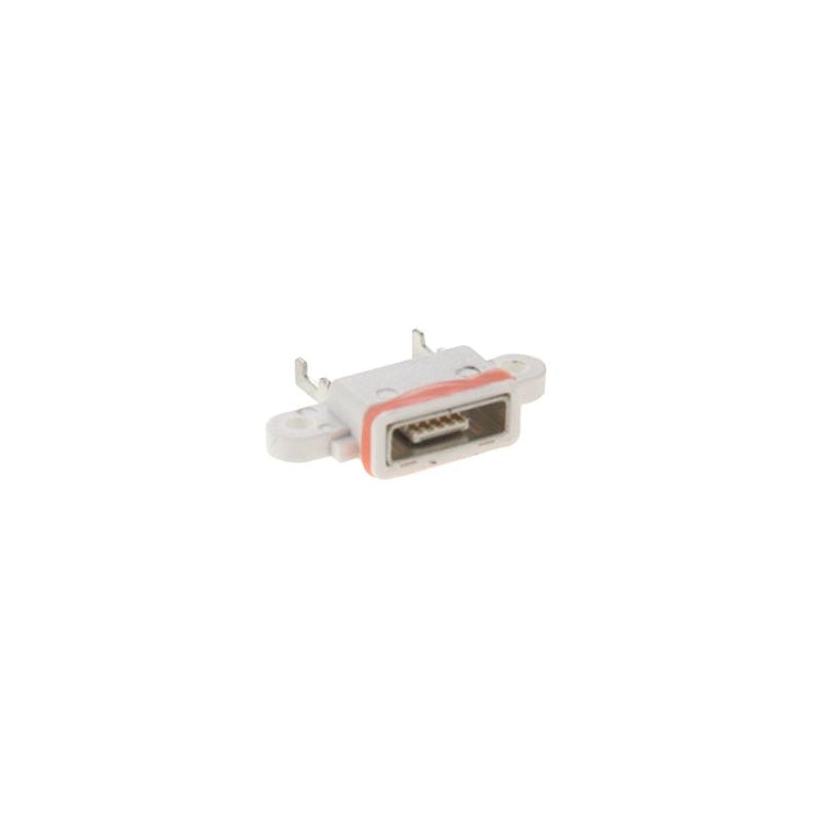 10 conectores de puerto de carga para Xiaomi Mi 4 (blanco)