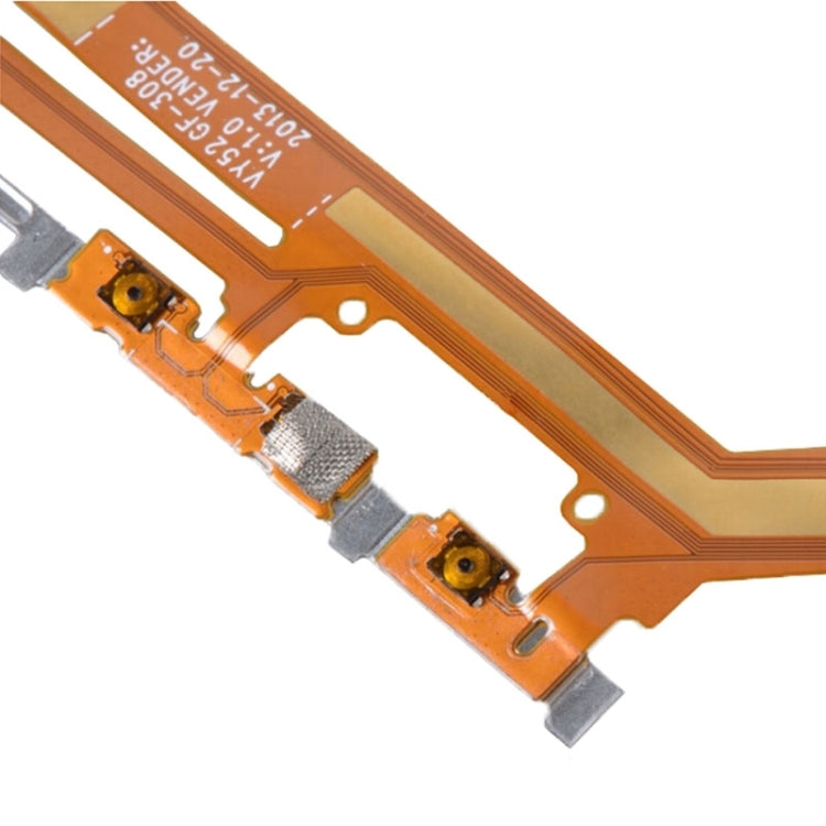 Power Button Flex Cable for Sony Xperia M2 / D2303 / D2305 / D2306, For Xperia M2