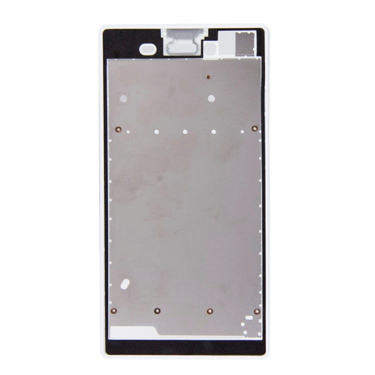 Front Housing with Adhesive Sticker for Sony Xperia T3, For Xperia T3(White)