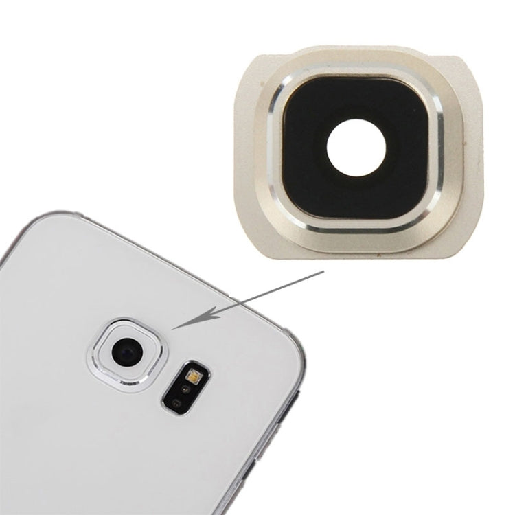 Cubierta original de la lente de la cámara trasera del Galaxy S6 para Samsung Galaxy S6