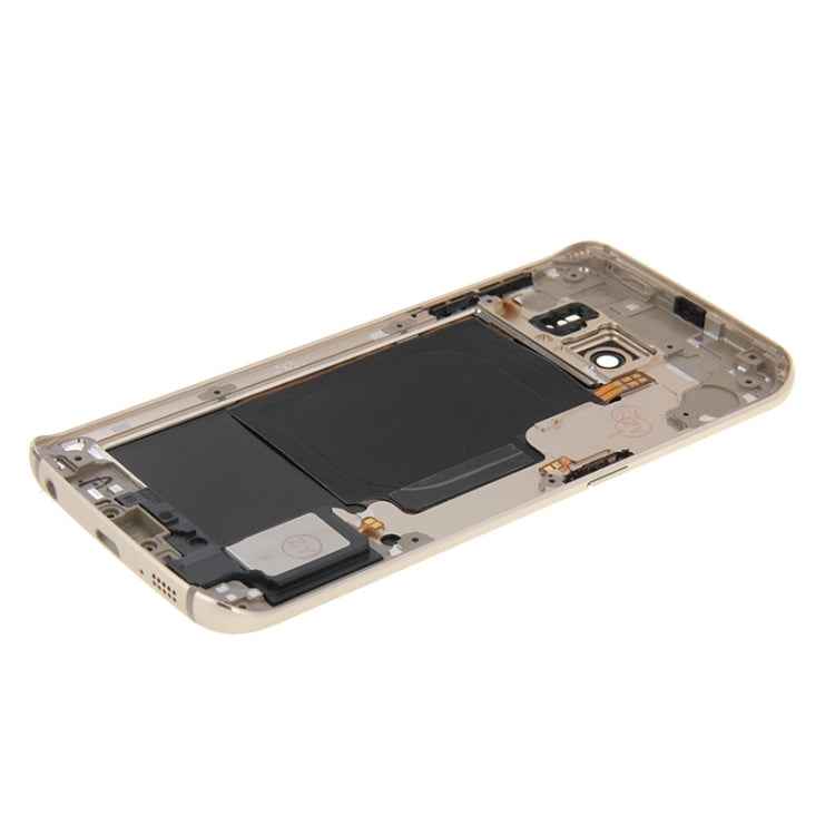 For Galaxy S6 Edge / G925 Full Housing Cover (Back Plate Housing Camera Lens Panel + Battery Back Cover ) , For Samsung Galaxy S6 edge