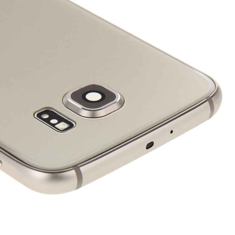 For Galaxy S6 Edge / G925 Full Housing Cover (Back Plate Housing Camera Lens Panel + Battery Back Cover ) , For Samsung Galaxy S6 edge
