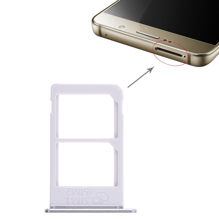 For Galaxy Note 5 / N920 2 SIM Card Tray