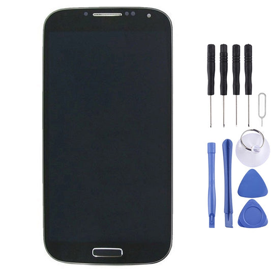 Pantalla LCD original + panel táctil con marco para Galaxy S4 / i9505, para Galaxy S4 LTE / i9505