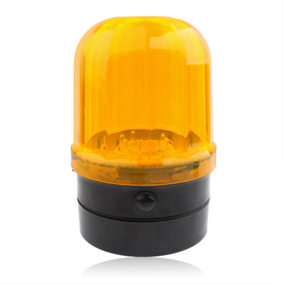 6-LED Flash Strobe Warning Light for Auto Car with Strong Magnetic Base , Blue + Black, Red + Black, Yellow + Black