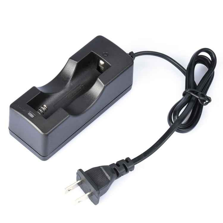 Battery Charger for 18650, Output: 4.2V/ 650mA, US Plug