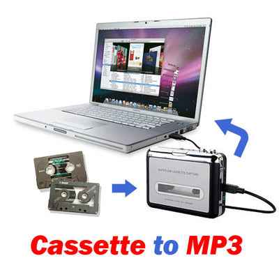 Tape to PC Super USB Cassette to MP3 Converter Capture Audio Music Player