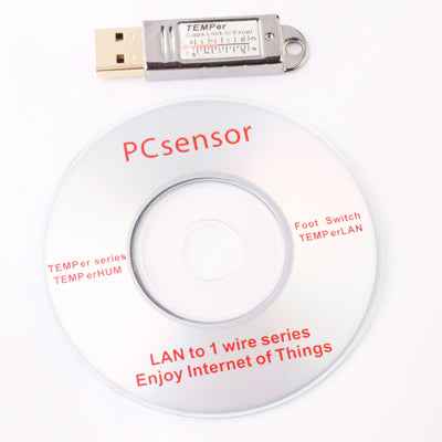 USB Thermometer / Embedded Digital PC Sensor, Temperature Range: -67 Degrees Fahrenheit to 257 Degrees Fahrenheit