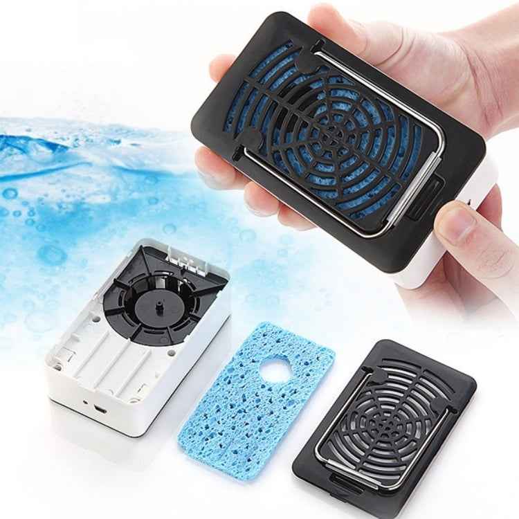 Hand-Held USB Air Condition Fan with Holder