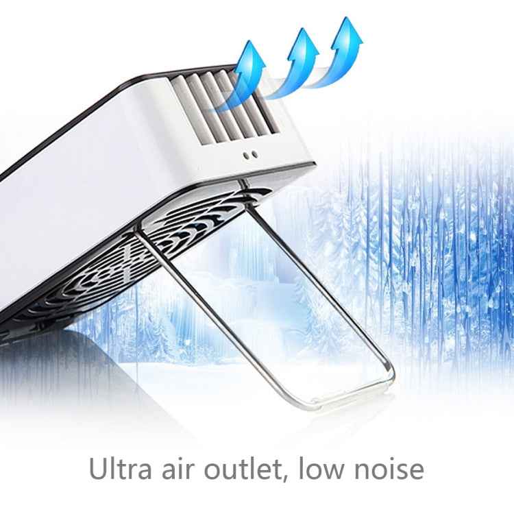Hand-Held USB Air Condition Fan with Holder