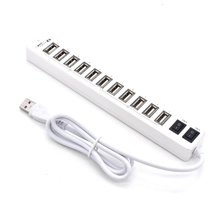 12-Port USB 2.0 HUB,Suitable for Notebook / Netbook