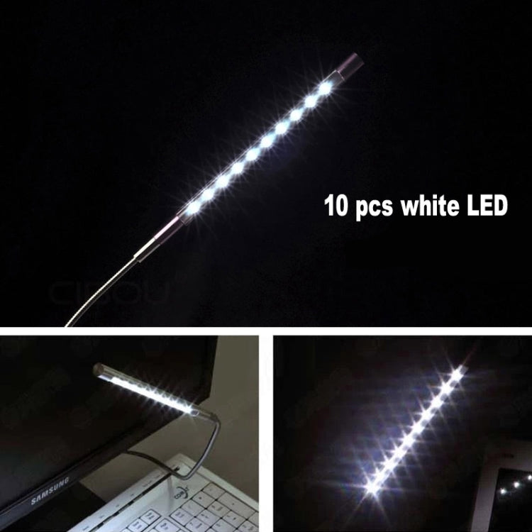 10-LED Portable Ultra Bright USB LED Light