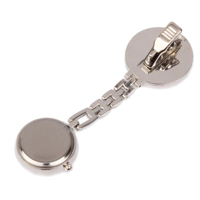 Smile Style Portable Alloy Nurse Round Quartz Wristwatch Watch with Pin, Smile Style (White)