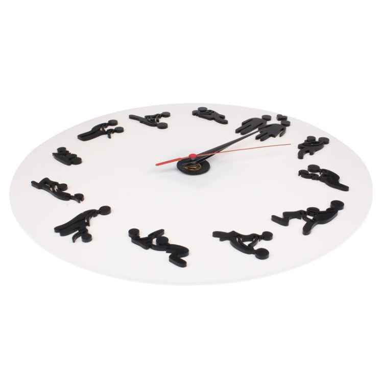 Sex Position Clock / Novelty Wall Clock Adult Clock