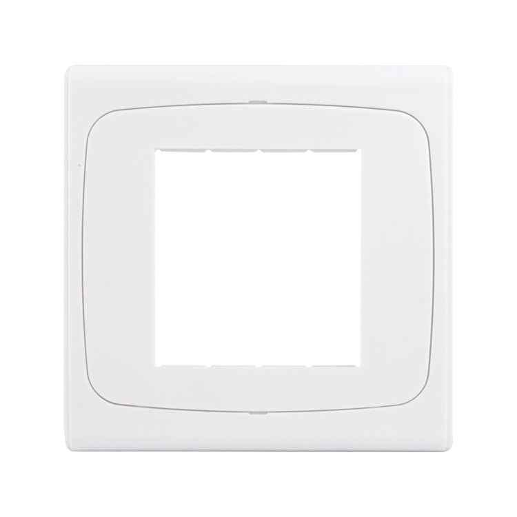 Wall Plate with Screw for Blank Inserts - 3 Hole, Use around the world