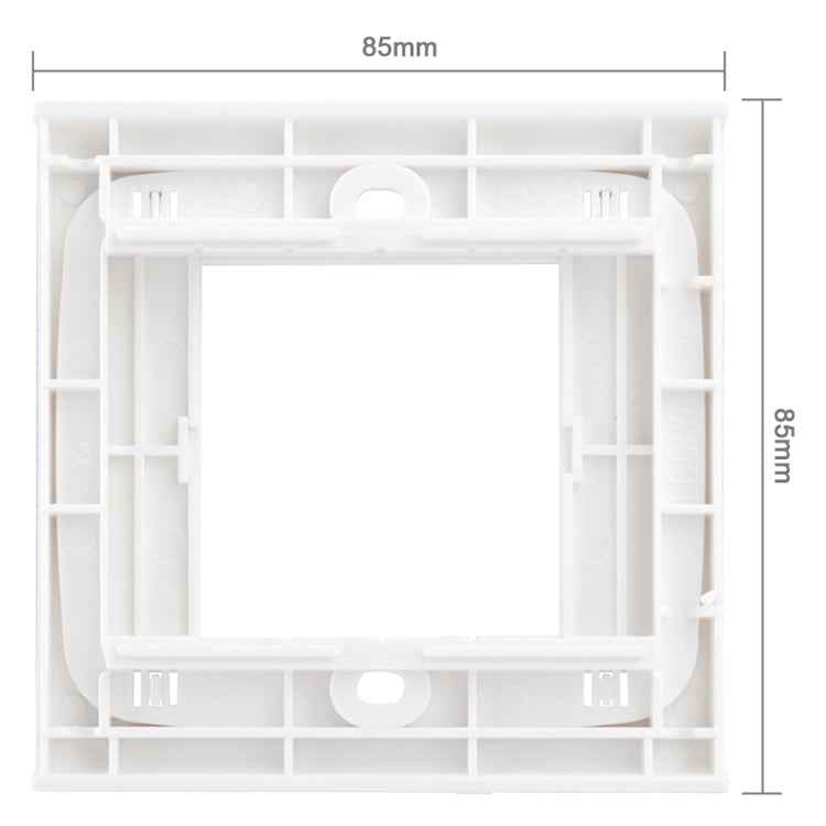 Wall Plate with Screw for Blank Inserts - 3 Hole, Use around the world