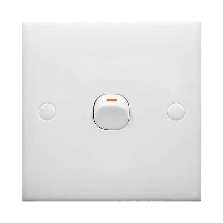 Electric Wall Switch (Size: 86 x 86mm), 1 Switch