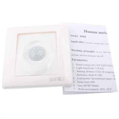 R888 Wall Human Motion Sensor Switch (AC110V / 220V)