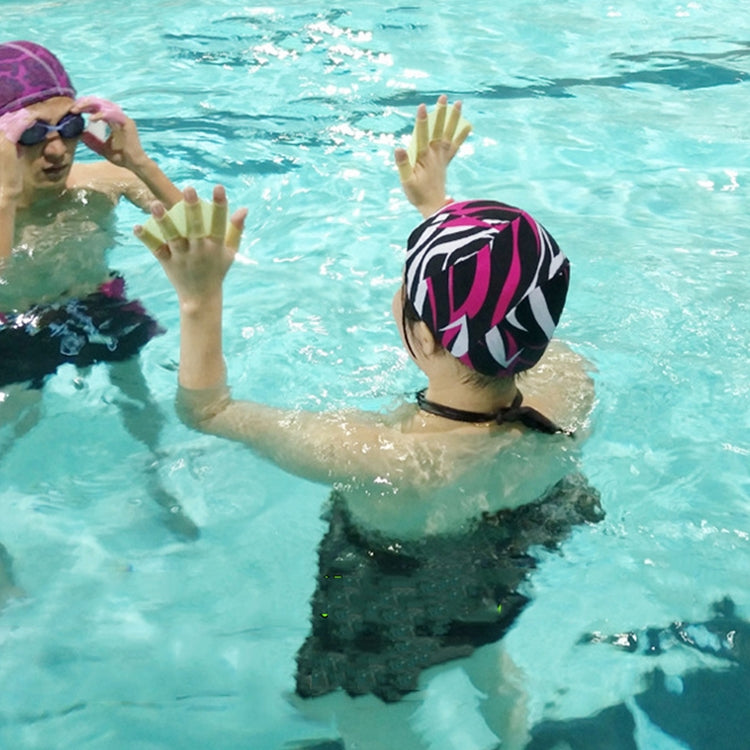 Finger Flexible Silicone Swimming Gloves (Large Size), Size : S Green, Size : M Green, Size : L Green