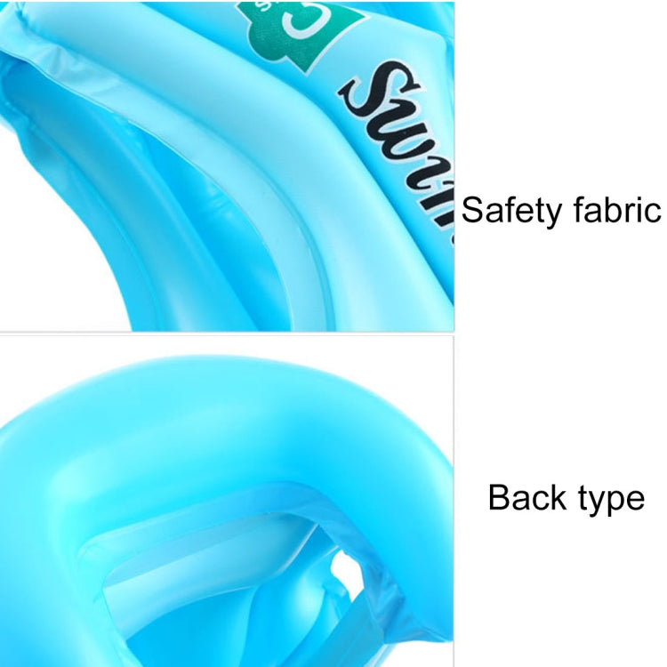 2 PCS A Code Children Float Inflatable Life Jacket Swimsuit, Size: Large, Random Color Delivery, Size: L