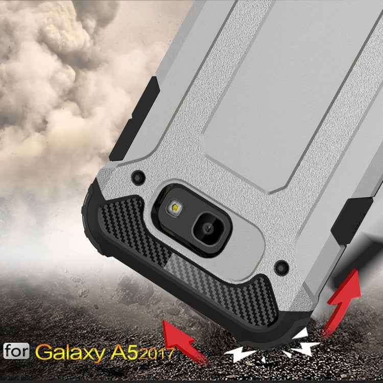For Galaxy A5 (2017) / A520 Tough Armor TPU + PC Phone Case