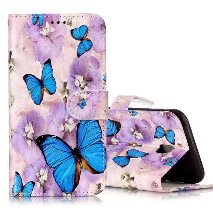 For Galaxy J5 (2017) (EU Version) Gloss Oil Embossed Horizontal Flip Leather Case with Holder & Card Slots & Wallet & Photo Frame, For Galaxy J5 (2017) (EU Version)