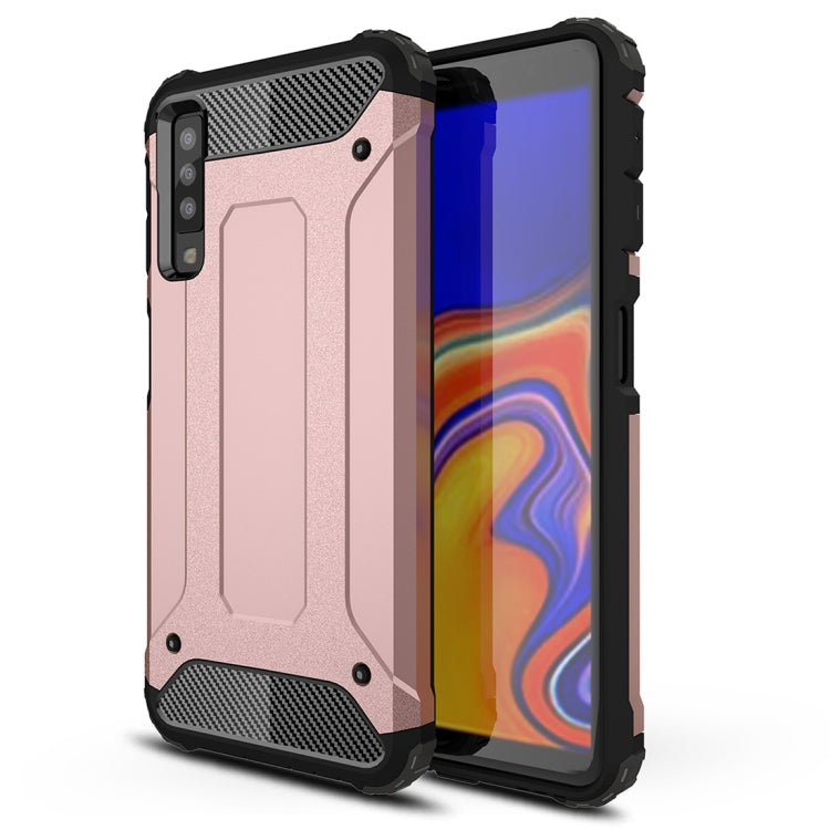 For Galaxy A7 (2018) / A750 Magic Armor TPU + PC Combination Case
