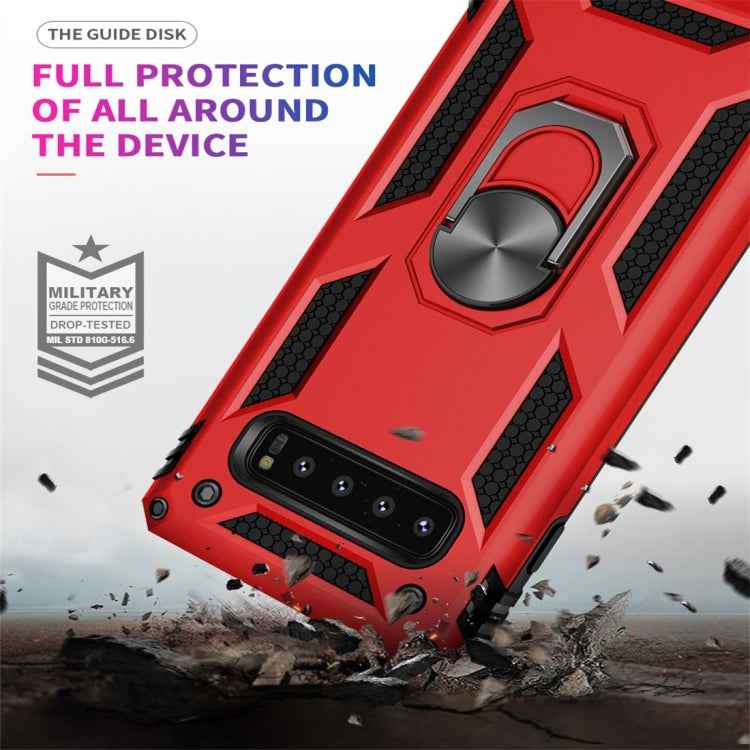 Sergeant Armor Shockproof TPU + PC Protective Case for Galaxy S10, with 360 Degree Rotation Holder