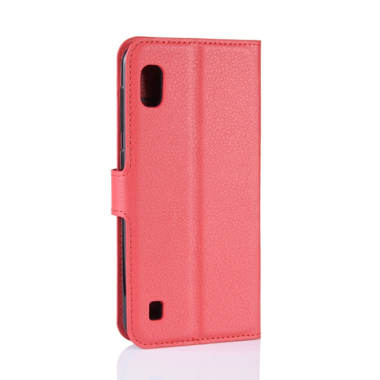 Litchi Texture Horizontal Flip Leather Case for Galaxy A10, with Wallet & Holder & Card Slots, For Galaxy A10 (1), For Galaxy A10 (1), For Galaxy A10