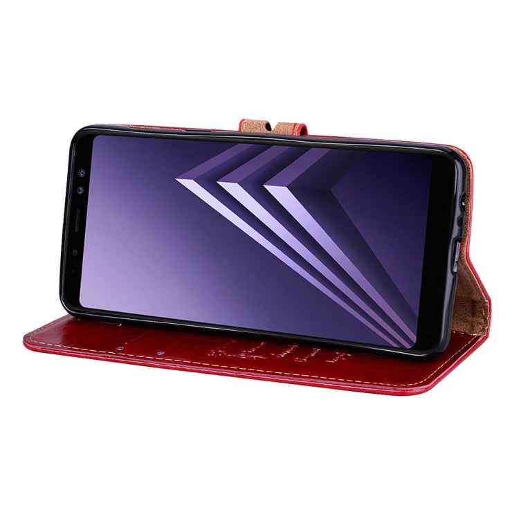 For Galaxy A8 (2018) Business Style Oil Wax Texture Horizontal Flip Leather Case with Holder & Card Slots & Wallet, For Galaxy A8 (2018)