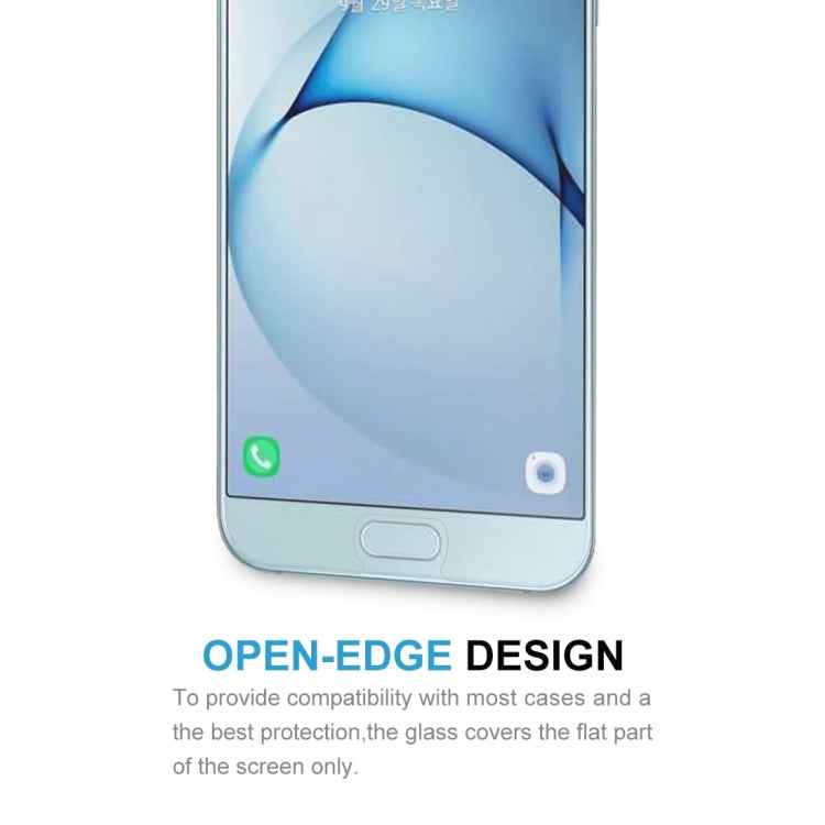 0.26mm 9H 2.5D Tempered Glass Film for Galaxy A8 (2016), For Galaxy A8 (2016)(1 PC)