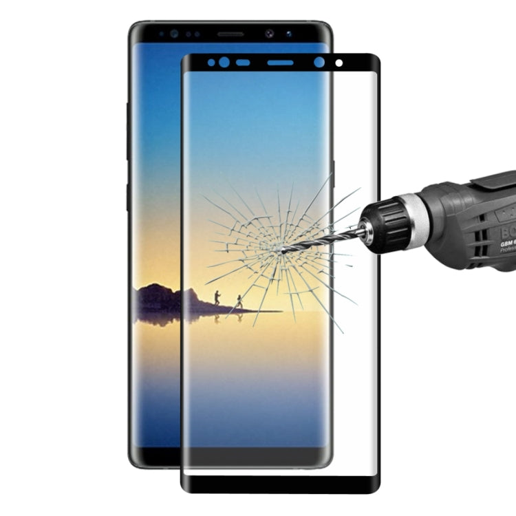 ENKAY Hat-Prince for Galaxy Note 8 0.26mm 9H Surface Hardness 3D Explosion-proof Full Screen Curved Tempered Glass Screen Film, For Galaxy Note 8