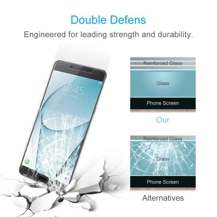 0.26mm 9H 2.5D Tempered Glass Film for Galaxy A9 Pro (2016), For Galaxy A9 Pro (2016)(1 PC)