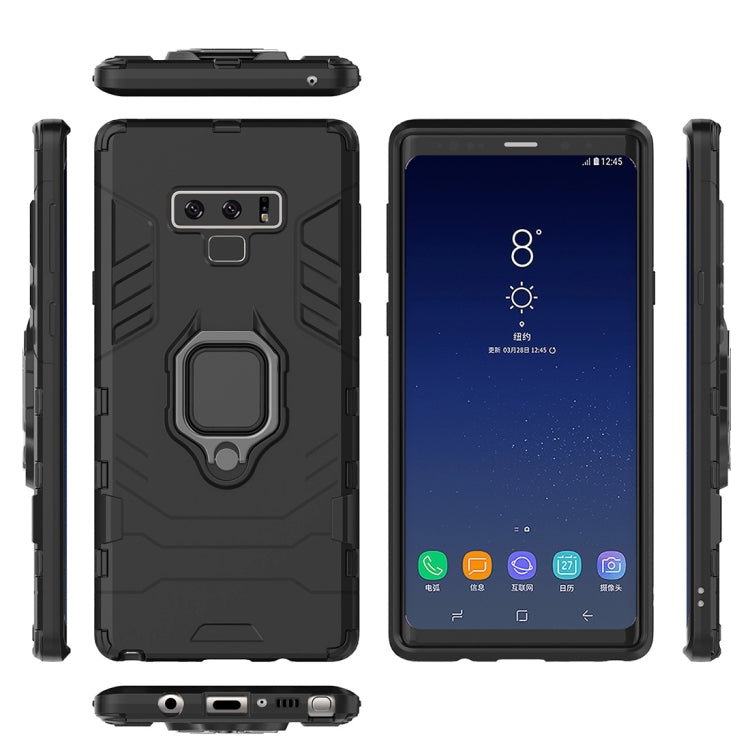 Coque de protection antichoc en PC + TPU avec anneau magnétique pour Galaxy Note9