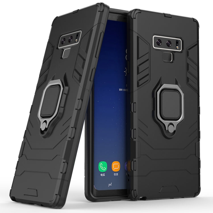 Coque de protection antichoc en PC + TPU avec anneau magnétique pour Galaxy Note9